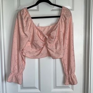 Cute size 1xl cropped style top from SHEIN